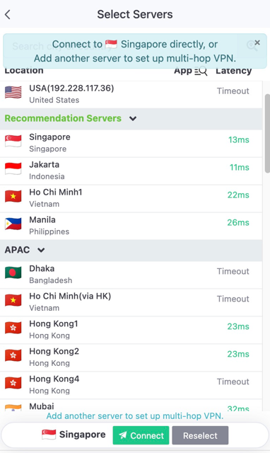 Multi Hop VPN Step 1