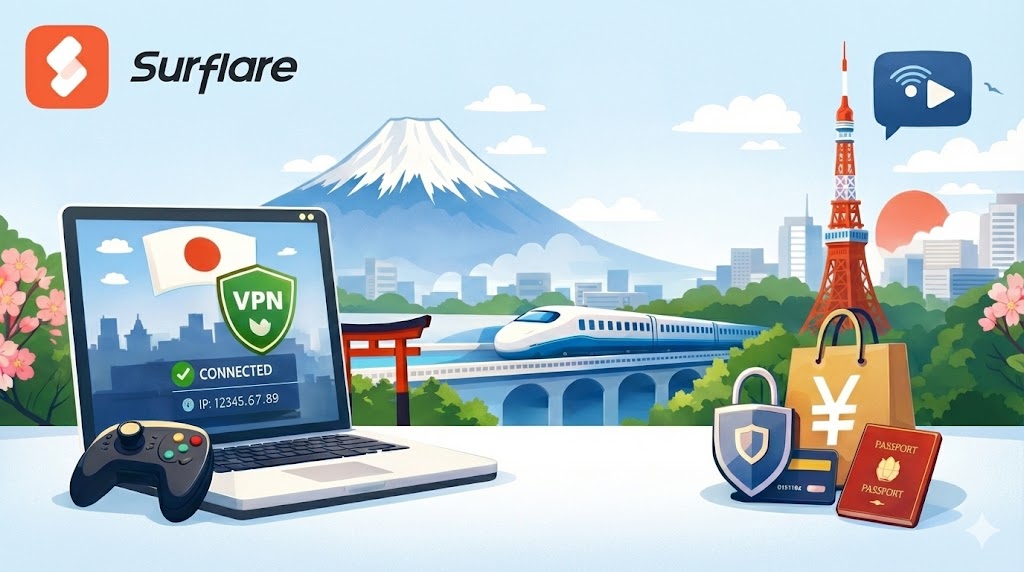 Best Japanese VPN Recommendations for 2026 | Unlock Netflix Japan, Japanese Game Servers & Overseas Shopping Without Speed Limits
